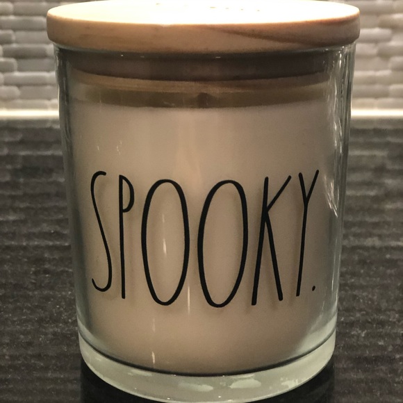 Rae Dunn Other - NEW Rae Dunn SPOOKY Candle With Cedar Lid Rae Dunn Other - NEW Rae Dunn SPOOKY Candle With Cedar Lid